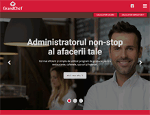 Tablet Screenshot of grandchef.ro